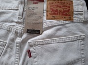 Spodnie jeans Levi's 512 Slim Taper 33x32 NOWE z metką Levis W33 L32 Promo