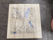 Dwustronna mapa Jasień/Pomysk i Wilberg obok Berlina