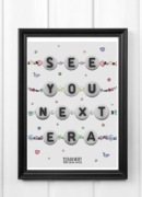 Plakat A4 kodak poster taylor swift eras tour 