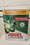 Proszek Ariel niemiecki Schnell Auflosend nowa formuła koncentrat 100 prań