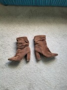 Botki zamszowe Saway, rozmiar 37