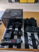 LUMIX G80 + Obiektyw OLYMPUS 40-150 + 2 ori baterie + pasek + pudło