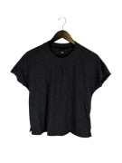 Koszulka damska Adidas szara z dużym logiem na plecach s