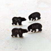 PRZYPINKA Niedźwiedź, miś - mama, tata, dziecko