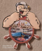 Magnes na lodówkę ceramiczny Malta. Morze Śródziemne. Papaj. 