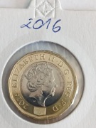 Wielka Brytania 1 funt   2016 