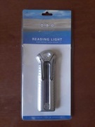 Lampka LED z klipsem do czytania książki kompaktowa