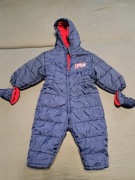 C&A ciepły kombinezon z rękawiczkami 80