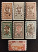 Kol.fr. MARTYNIKA: 1908/22r. Mi 56-59; 61; 70; 91. *.