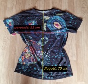 Koszulka unisex t-shirt w żółwie, XL size