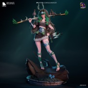 Figurka druk 3D żywica " Artemis - Hades - F1412 " - 283 mm