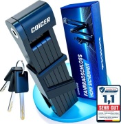 Zapięcie Rowerowe Składane COICER – Solidne i Kompaktowe (85 cm)