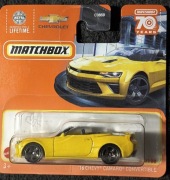 Matchbox '16 Chevy Camaro Convertible Nowy autko Mattel