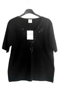 Sweterek koraliki cekiny Quelle r.42