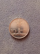 Moneta 10 zł mała kolumna 
