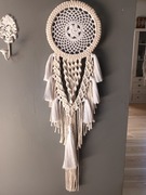 Łapacze snów, makrama 19 cm x 70 cm.