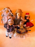 Zestaw laleczek vintage male