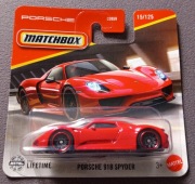 MATCHBOX .   PORSCHE  918  SPYDER  .    autko resorówka