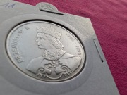 100zł 1985 rok Poczet Królów Polskich Kolekcjonerska moneta PRL    