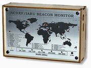 NCDXF/IARU Beacon Monitor (jak MFJ-890) zmontowany w obudowie