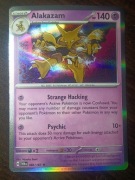 HOLO Alakazam 082/167 Karta POKEMON TCG S&V Twilight Masquerade