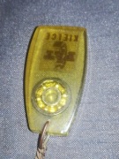 Brelok FŁT Kielce z błędami