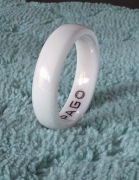 Nowa porcelanowa, elegancka  obrączka płatnicza PAGO smart ring 