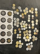 Zestaw ciekawych monet egzotycznych