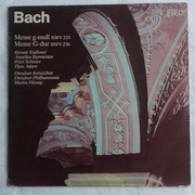 Bach, Messe g-moll BWV 235, Messe G-dur BWV 236 winyl 1978 r.