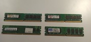 Ram DDR2 zestaw 12 kości (13GB) 800/667MHz