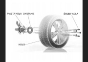 Vw Seat Skoda aluminiowe dystanse do kół 20mm ze śrubami  5x112   57.1