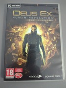 Deus ex human revolution  - pudełko i płyta - klucz wykorzystany