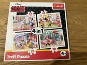 Puzzle 35,48,54,70 elementów, Trefl, myszka Minnie