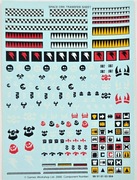 Warhammer Transfer sheets Space Ork kalki 2 sztuki