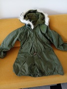 KURTKA ZIMOWA PARKA M65 ROZMIAR: S KAPTUR FUTRO PODPINKA FISHTAIL US ARMY 