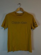 Koszulka Calvin Klein żółta z logiem S