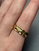 Pierścionek w kolorze złotym gold ring