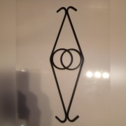 Ozdoba stalowa - rozeta kowalska