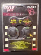 Pyle PLST6 tweetery samochodowe 150W 1/2" neodymowe NOWE