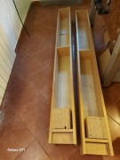 IKEA GNEDBY Zestaw półek,  202 cm szafka na cd sosnowa