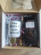 Prezent na dzień Nauczyciela MINI BOX zestaw prezentowy kubek Trzeba mieć