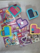Lego Friends serca zestaw 5 serc 41388,41386,41384,41355,41357
