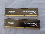 Pamięć RAM DDR3 Kingston HyperX Fury Black 16GB (2x8GB) 1600MHz CL10