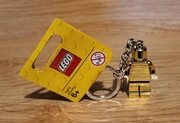 Lego 850807 Złota minifigurka nowy breloczek do kluczy