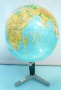 Globus mapa fizyczna BIOFIZ  Fabryka Pomocy Naukowych Warszawa