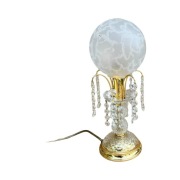 Lampa stołowa, Hollywood Regency, Sölken Leuchten, Niemcy, lata 80.