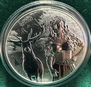 Srebrna moneta 1oz Ostara, 2023