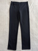 Granatowe eleganckie spodnie dresowe dresy 152 - 158