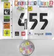 KOLOROWY BIEG W KOSZALINIE- 2016R + buton + orygin.  proporczzyk