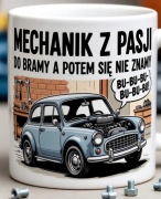 Smieszny prezent dla mechanika kubek dla taty meza kolegi chlopaka